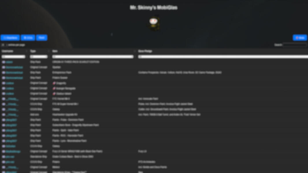 Mr. Skinny's Mobiglass (Reddit Gray Market)