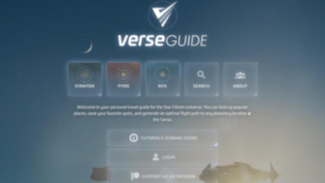 VerseGuide Universe Maps