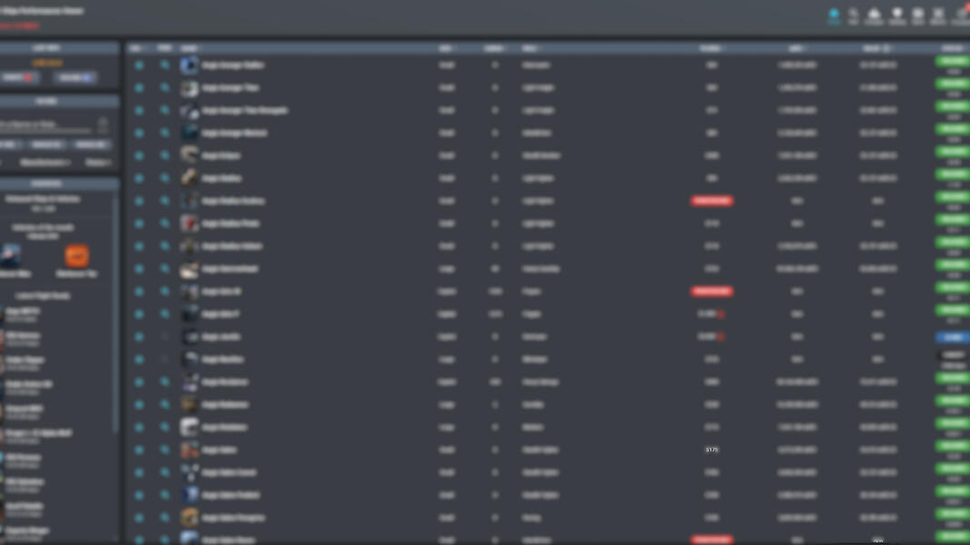 SC Ships Performances Viewer